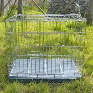 (대) 4B 크롬 사각 철장/펜스/펫하우스/야외/울타리/반려/동물/날림장/펫울타리/케이지/다용도/다층/은신처