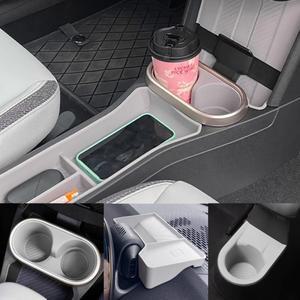 미니 소형 쿠퍼 S F65 F66 실리콘 차량 컵홀더 센터 콘솔 정리함 미끄럼 방지 음료 삽입 자동차 액세서리