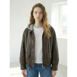 [롯데백화점]포커스 후드 차이나 페이크자켓 FS6A3JK3056