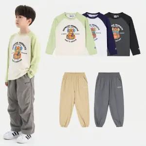 [롯데백화점]아웃도어프로덕츠 그래픽 라글란 티셔츠,포켓 포인트 우븐 팬츠 세트 (OD261ILS02,OD261BPT01)