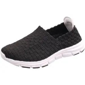 [월드컵]남여아동화 우븐키즈슈즈 슬 온 블랙