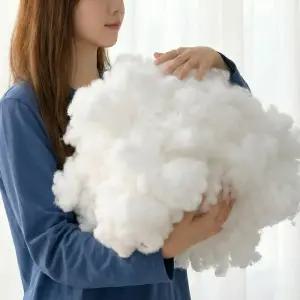 휴가드 스퀴시/방석/쿠션/베개 다용도 구름솜 충전재 1kg