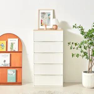 쌓아서 조합하는 래폴드 서랍장 600L 5단