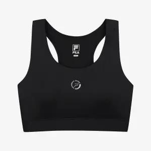 [휠라][휠라 언더웨어] 액티브 백포인트 미디엄 서포트 브라탑 (FI4ITG1045F_BLK)