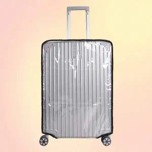 캐리어 커버 스크레치 방지 보호 덮개 투명 PVC