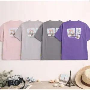 [내셔널지오그래픽](강남점) N252UTS110 남녀공용 오비스 유니 세미오버핏 반팔 티셔츠