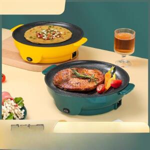 전기 그릴 팬 다기능 가정용 구이 무연 BBQ 논스틱