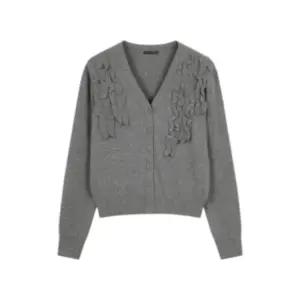 [롯데백화점]시슬리 프릴 브이넥 가디건 SAKC46561