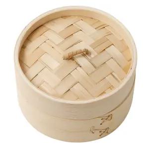 죽찜기 대나무 만두 찜기 딤섬 찜통 15cm