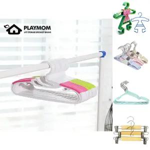 (20p) 논슬립 키즈 옷걸이/어린이/아기/유아/걸이/소형/아동용/의류/어린이용/어린이집/라운드/외투/미니