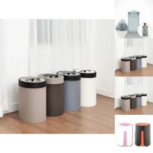 모던 푸시통 20리터/휴지/주방/사무실/실내/휴지통/가정/압축/이쁜/홈데코/가정용/밀폐/주방용/푸시/거실