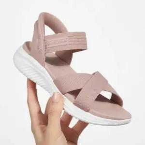 [무료배송] 스케쳐스 여성용 울트라 플렉스 슬립인스 샌들