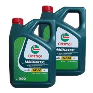 캐스트롤 마그네텍 합성엔진오일 5W-30 4L 2개 가솔린 디젤 겸용