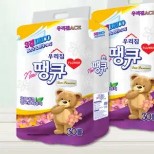 화장지 3겹 휴지 두루마리화장지 롤휴지 30롤 롤 손잡이일체 집들이 개업 이사 선물