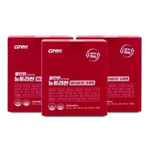 GNM자연의품격 올인원 뉴트리션 멀티비타민 코큐텐 2800mg x 30개입 X 3박스 I