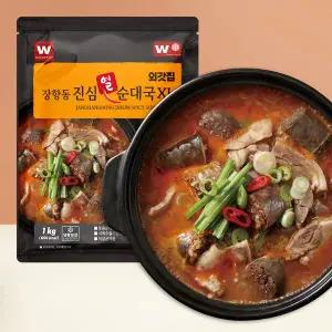 [외갓집] 장항동 진심 열 순대국 XL 1kg X 2팩