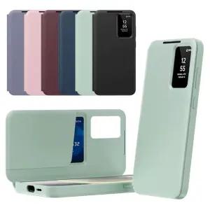 갤럭시 s26 플러스 울트라 스마트뷰 플립 커버 카드 수납 지갑 가죽 풀커버 슬림 케이스