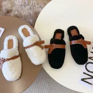 코놀리 퍼 슬리퍼 OS0231 털슬리퍼 퍼슬리퍼 여성털슬리퍼 여자털슬리퍼 방한슬리퍼