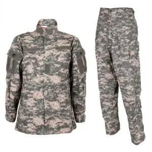 ACU 픽셀 상의 하의 유니폼 작업복 밀리터리