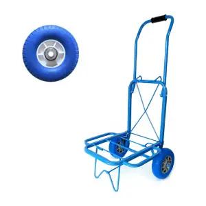 핸들카 구르마 접이식 핸드카트 202 발포바퀴 택배 업소용 핸드카 손수레 밀바 카트
