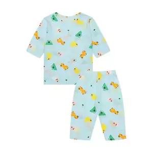 [팬콧키즈] 믹스 팝덕 인견 7부내의(BABY BLUE)