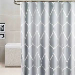 키밍 다용도 욕실용 패브릭 방수 샤워커튼 칸막이/디자인/물때방지/방수천/샤워실/가림막/목욕탕/호텔/숙박