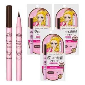 키스미 히로인메이크 스무스 리퀴드 아이라이너 N 0.4ml 딥블랙 3개