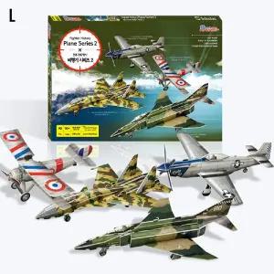 비행기 시리즈2/조립완구/종이조립/퍼즐만들기/비행기종이모형/종이입체퍼즐/종이퍼즐만들기/어린이입체퍼