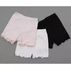 유아 프릴 주니어속바지 속바지 통풍성 신축성 면원단 반바지 치마속바지 주니어바지