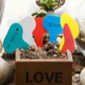 식물 꽃 화분 네임택 이름표 100P/수목/네임/태그/라벨/표찰/팻말/싸인/나무/학교/화단/텃밭/작물