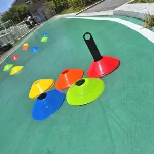 축구 접시콘 50P 체력단련 훈련용 거치대 가방 포함