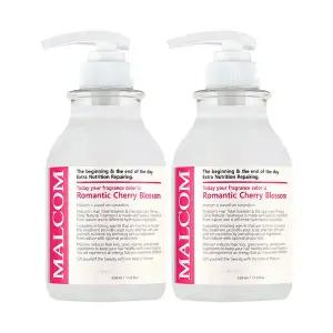 [유통기한 임박] 말콤 로맨틱 체리블라썸 트리트먼트 520ml, 2개