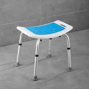 의자 장애인 알루미늄 가정용 노인 목욕 의자 보조 안전 좌식 튼튼한 욕실용 미끄럼 화장실 욕실 조절 방지
