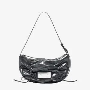 하프 셔링 리본 라운드 백 MK2500BG002