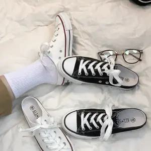 여성 펌프스 캔버스 뮬 블로퍼 스니커즈 캔버스화 여자 봄 슬리퍼신발 여름 여행신발 운동화 해변 여성