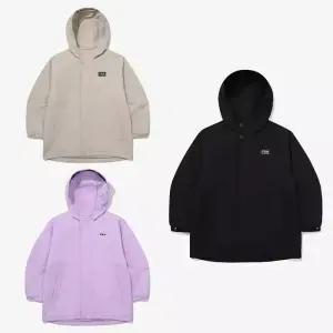 휠라 키즈 에센셜 베이직 기본 후드 바람막이 FK2JKG1101X