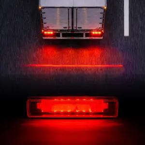 삼항LED 12-80V LED 안전라인램프 CC001 레드 / 화물차 지게차 와이드빔 써치라이트