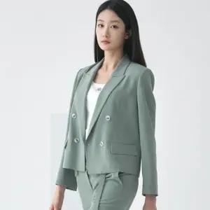 [지센] 여성 [피어로즈] 더블버튼 셋업 자켓 LFFJO491_MT