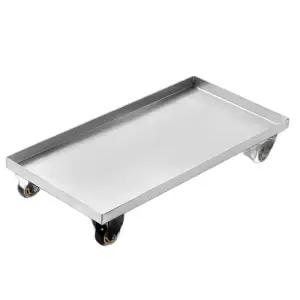 스텐 화분 받침대 인클로저 바퀴달린 선반 이동식