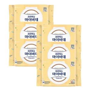 크리넥스 마이비데 키즈 40매 6팩 유치원 어린이집 배변훈련 물에녹는 비데티슈