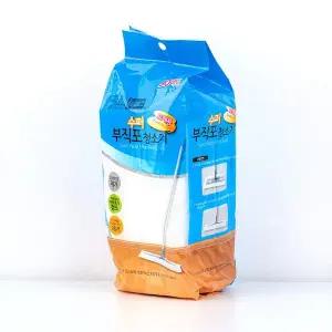 수퍼 부직포 청소기 2단 교체용 50매입/대걸레 리필용 청소포 극세사 막대 마포 마대 봉 물 걸래 거실 바닥