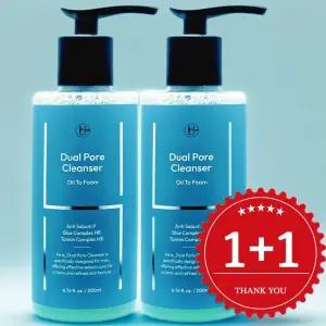 (1+1) 히이즈 듀얼포어 클렌저 200ml
