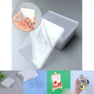 보호필름 포카 카드보관 슬리브 탑로더 25매/포카사각탑로더/포카용포켓/포카투명탑로더/PVC포켓/포토TN집