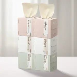 무표백 퓨어 뱀부 티슈 미니 230매 6개