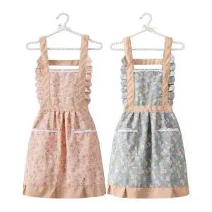 주방앞치마 린넨앞치마 바리스타 카페 어린이집앞치마 고급스러운