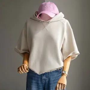 (안나앤모드) meloni 매끈 스트링 후드[티셔츠ED651]