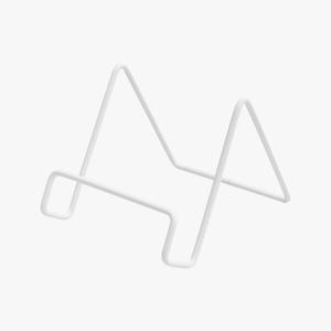 HYS 화이트 프레임 거치대 소 책거치대 인테리어소품