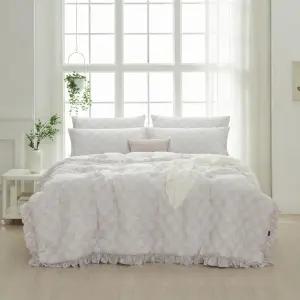 프릴 60수 아사 순면100 워싱 차렵이불 패드세트 Q