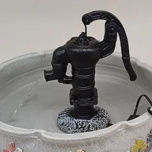 마블 펌프 어항 수조 분수대 인테리어 장식 소품(수반 함께 판매하지 않습니다.)