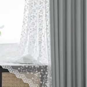 지나송 거실 암막 커튼 브리아나 슈퍼특대형 웜블루 BNS